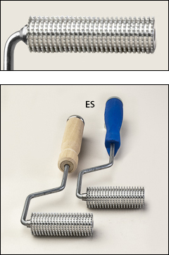 Aluminum Bubble Buster rollers on standard frame