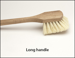 Fender brushes, long handle - Resin, coating brushes