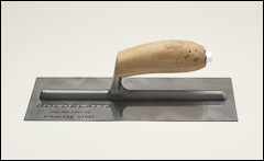 Finishing trowel