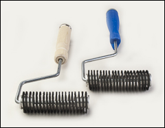 Flexible bristle rollers - Flexible rollers