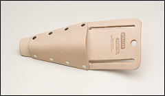 Leather sheath, open end - Leather sheaths