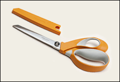 RazorEdge shears - Bent handle stainless steel shears