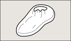 Shoe covers, Tyvek - Sleeves, shoe covers