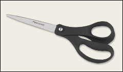 Straight handle stainless steel scissors - Lightweight stainless steel shears